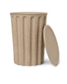 FERM LIVING - Poubelle en papier pulp - brun