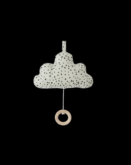 FERM LIVING KIDS - Mobile Musical Nuage - Menthe
