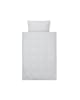 FERM LIVING KIDS - Parure de Lit Bébé Points brodés - Gris clair