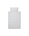 FERM LIVING KIDS - Parure de Lit Bébé Points brodés - Gris clair