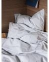 FERM LIVING KIDS - Parure de Lit Junior Points brodés - Gris Clair