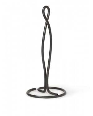 FERM LIVING - Porte essuie-tout - Curvature - Laiton noir