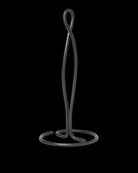 FERM LIVING - Curvature Paper Towel Holder - Black Brass