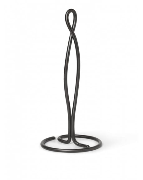 FERM LIVING - Porte essuie-tout - Curvature - Laiton noir