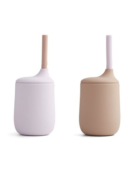 Liewood - Tasse d'apprentissage - Ellis - set de 2 - Lavande rose