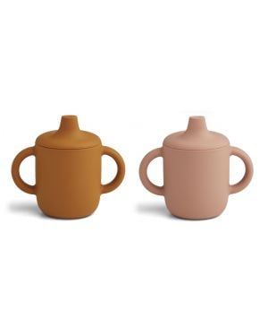 Liewood - Neil cup - 2 pack - Dark rose/mustard mix