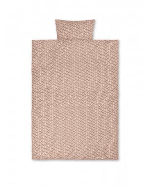 FERM LIVING KIDS - Strawberry Field Bedding Duvet and pillow cover Junior 100x140