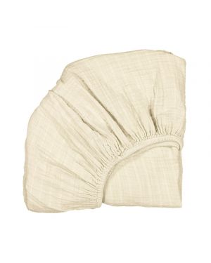CHARLIE CRANE - Drap housse Blanc pour lit bébé KIMI - 66 x 120 cm