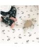CHARLIE CRANE - Milk Fitted Sheet for KIMI baby bed
