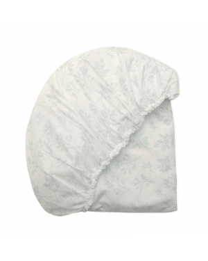 CHARLIE CRANE - White Fitted Sheet for KIMI baby bed