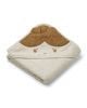 Liewood - Cape / serviette de Bain Albert - Poupée - Sable