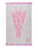 VARANASSI - Tapis Girafe Gypsy - Rose