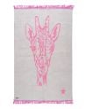 VARANASSI - Giraffe Pop Rug - Pink - 100 x 150 cm