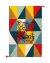 VARANASSI - Tapis Arlequin Tigre Blue
