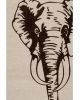 VARANASSI - Elephant Gypsy Rug - Gris