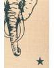 VARANASSI - Tapis Tigre Pop - Bleu Canard - 100 x 150 cm