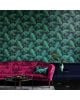 Cole & Son - Wallpaper - Palm Jungle - Black Green Blue