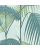Cole & Son - Papier peint - Palm Jungle - Bleu Vert