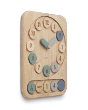 Liewood - Horloge en bois Yelena - Bleu