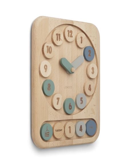 Liewood - Yelena Toy Clock - Blue multi mix