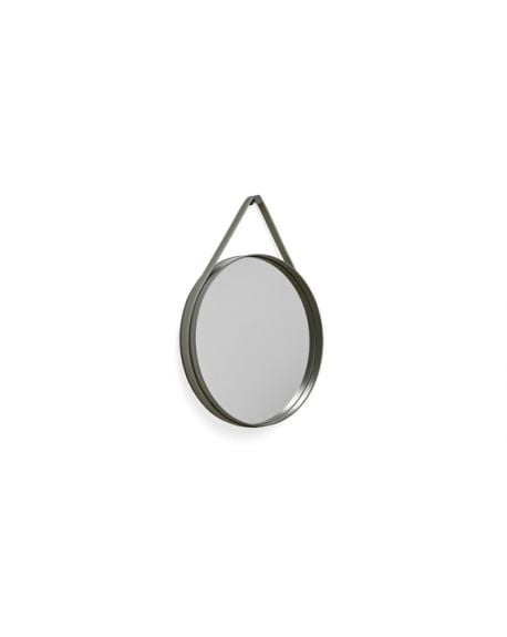 HAY - Strap Mirror - Ø70 - Anthracite