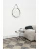 HAY - Miroir Strap - Ø70 Anthracite