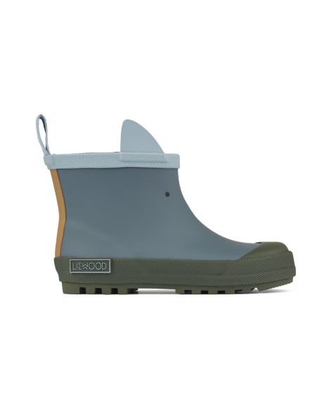 Liewood - Tekla Rain Boot Rabbit blue - different sizes