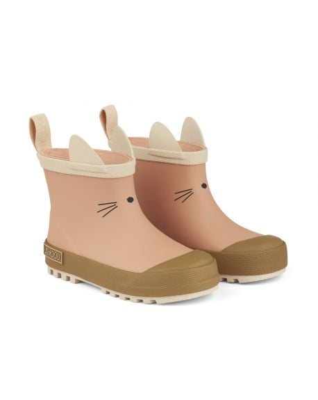 Liewood - Bottes de pluie Tekla Chat Rose - Plusieurs Tailles