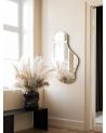 FERM LIVING - Miroir Pond - Large - Chrome Foncé