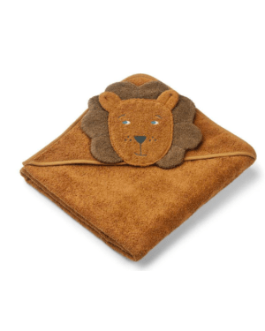 Liewood - Augusta Hooded Towel lion caramel mix
