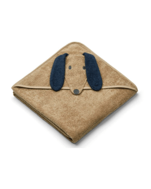Liewood - Augusta Hooded Towel Dog oat