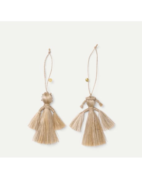 FERM LIVING - Ange pour le sapin Lot de 2