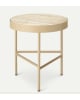FERM LIVING - Travertine Table - Cashmere - Medium