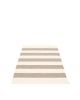 PAPPELINA - BOB BRUN MUD/VANILLE - Tapis design en plastique 5 dimensions possibles
