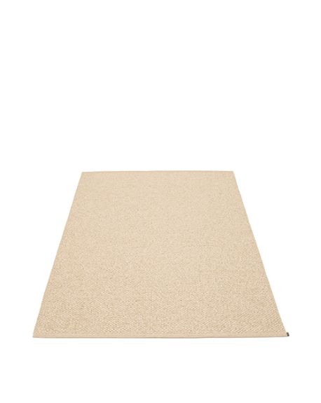 PAPPELINA - SVEA - Plastique rug GREY METALLIC/LIGHT GREY 140 x 220 cm