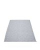 PAPPELINA - SVEA - Plastique rug - GREY METALLIC/LIGHT GREY - 140 x 220 cm