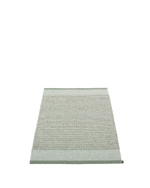 PAPPELINA - OLLE - Plastique rug - OCHRE/BACKGROUND VANILLA - 70 x 180 cm