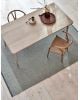 PAPPELINA-OLLE-Tapis en plastique - OCHRE/BACKGROUND VANILLA - 70 x 180 cm