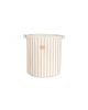 Nobodinoz - sac à jouet - odéon - taupe stripes natural