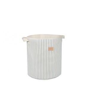 Nobodinoz - Odéon - toy bag - blue thin stripes natural