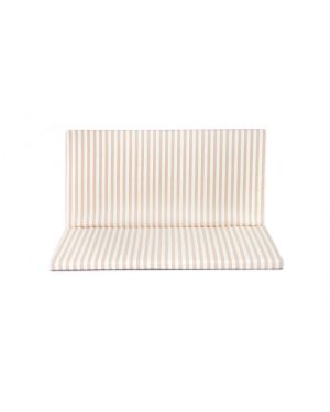 Nobodinoz - bebop - foldable matress - taupe stripes natural