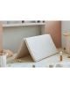 Nobodinoz - bebop - foldable matress - taupe stripes natural
