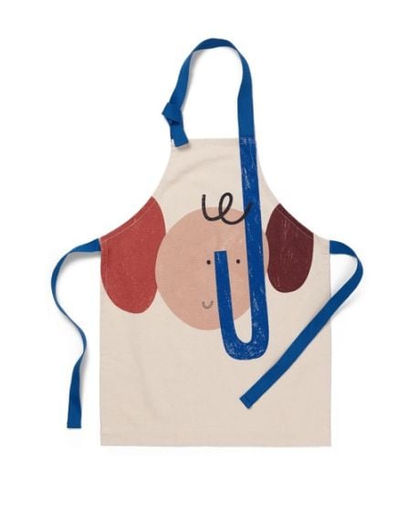 FERM LIVING KIDS - Elephant Apron Off-white