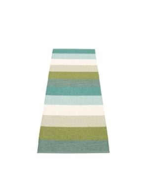 PAPPELINA - MOLLY VERT - Tapis design en plastique 4 tailles disponibles