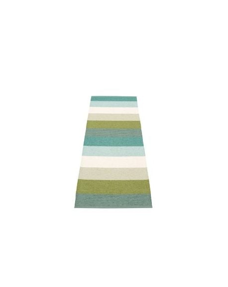 PAPPELINA - MOLLY VERT - Tapis design en plastique 4 tailles disponibles