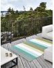 PAPPELINA - MOLLY VERT - Tapis design en plastique 4 tailles disponibles