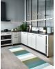 PAPPELINA - MOLLY VERT - Tapis design en plastique 4 tailles disponibles