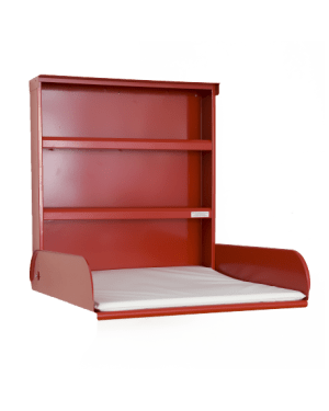 BYBO DESIGN - FIFI Nursing table in sheet metal - RED