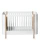 Oliver Furniture - Baby Cot - Mini+ 68x122/162cm - Oak
