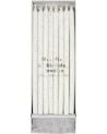 Meri Meri -silver Glitter Candles (set of 24)